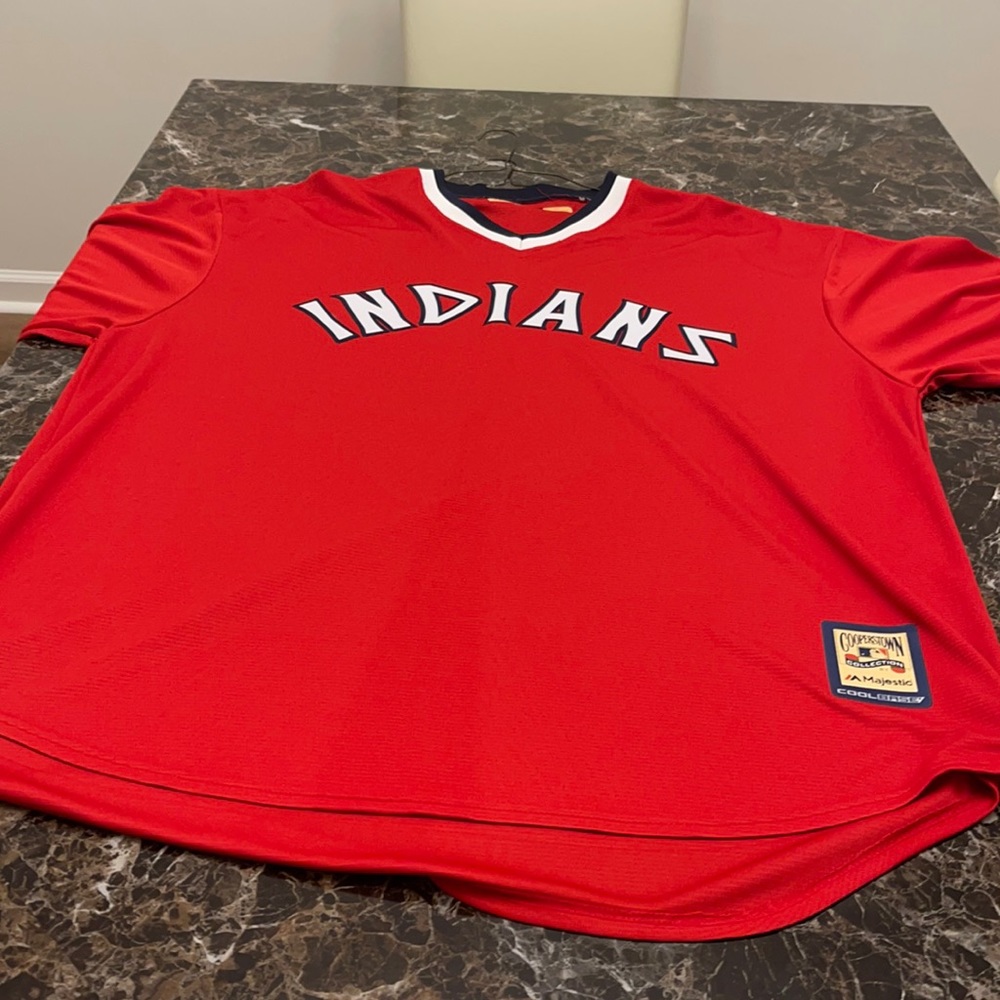 Indians Jersey. Red. Size 3XT
